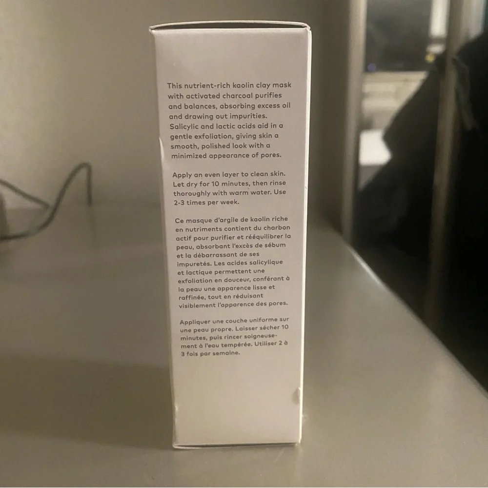 NIB Beautycounter Counter+ Charcoal Facial Mask